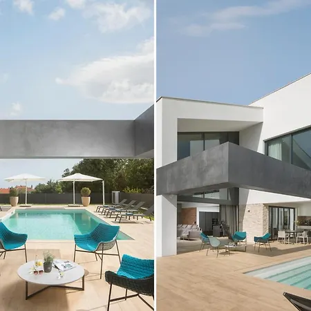 Vila Sleeps 8 With Pool Air Con And Wifi Ližnjan